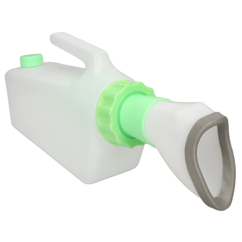 Women Bedpan Bottle, Female Urinals with Lid, 1000ml Women Pee Bottle for Prevent Leakage, Portable Urine Container for Travel